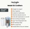 Makerflo 30 oz Thick Sublimation Blank Tumbler with Lid and Straw - Pack of 1 | Craft-Ready for DIY Gifts & Personalization (Sublimation, Epoxy, UV DTF, Vinyl, and Laser Engraving)